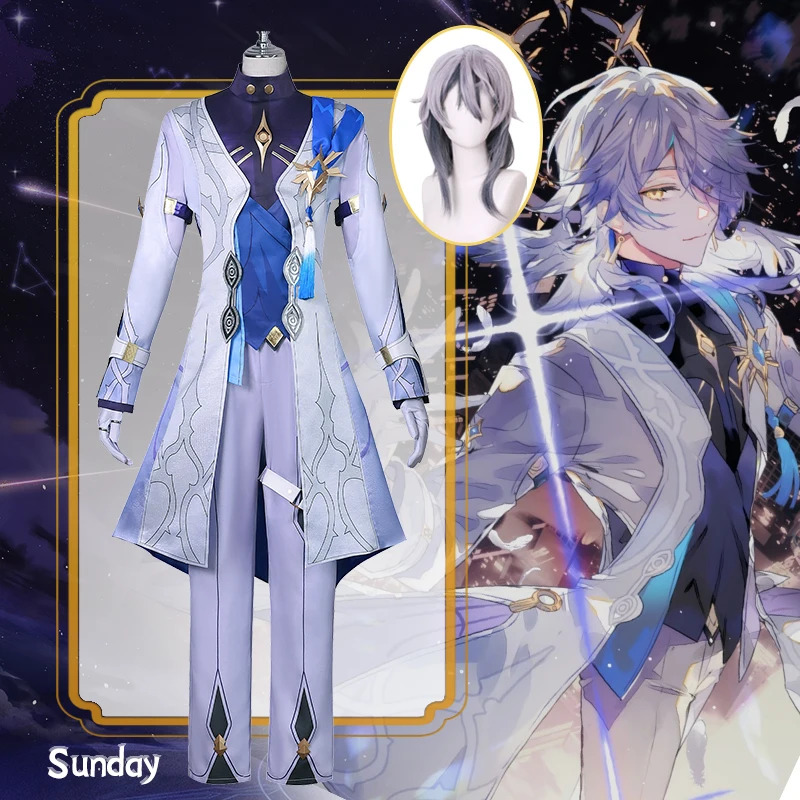 Men Formal Wear Set - Sunday Cosplay Costume Honkai Star Rail