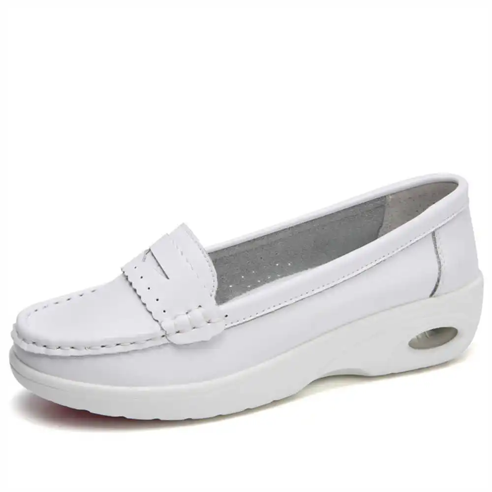 Thick Sole Slipon White Traine – Men'S Formal Wear Big And Tall recenzja i cena