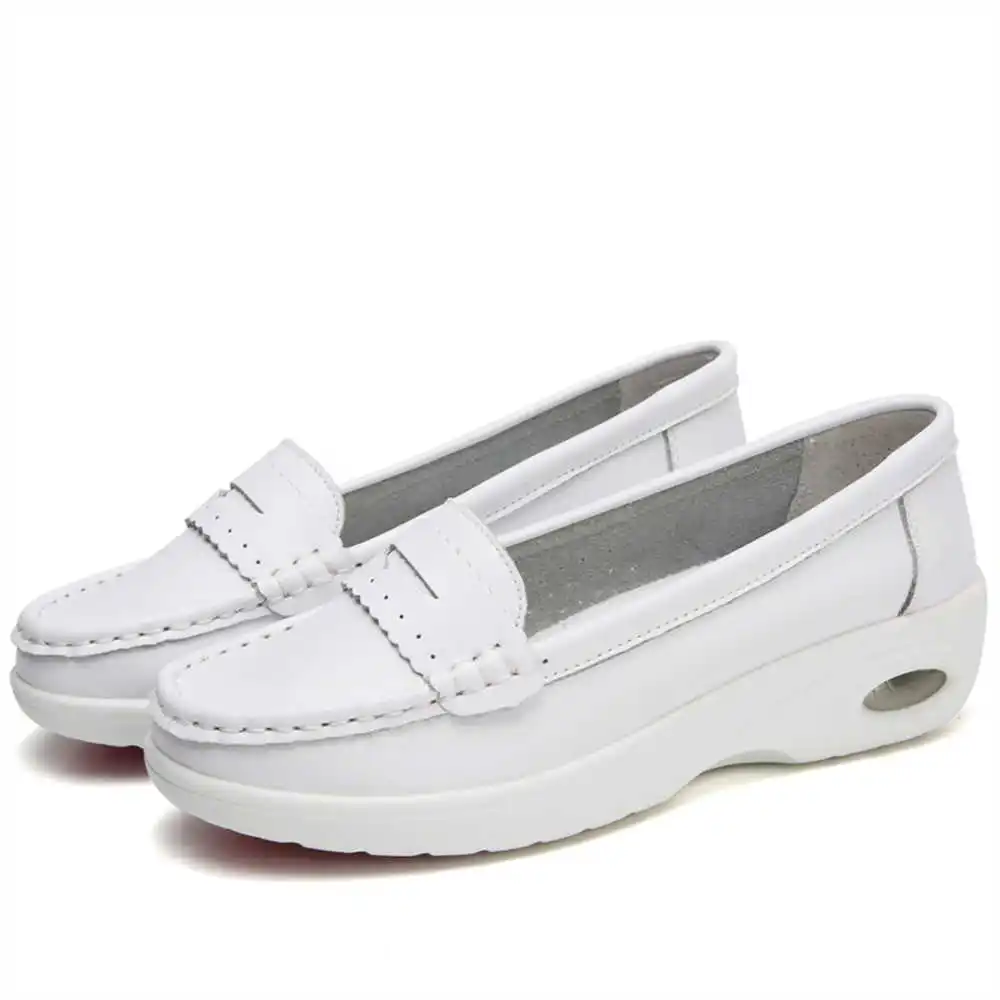 Thick Sole Slipon White Traine – Men'S Formal Wear Big And Tall recenzja i cena