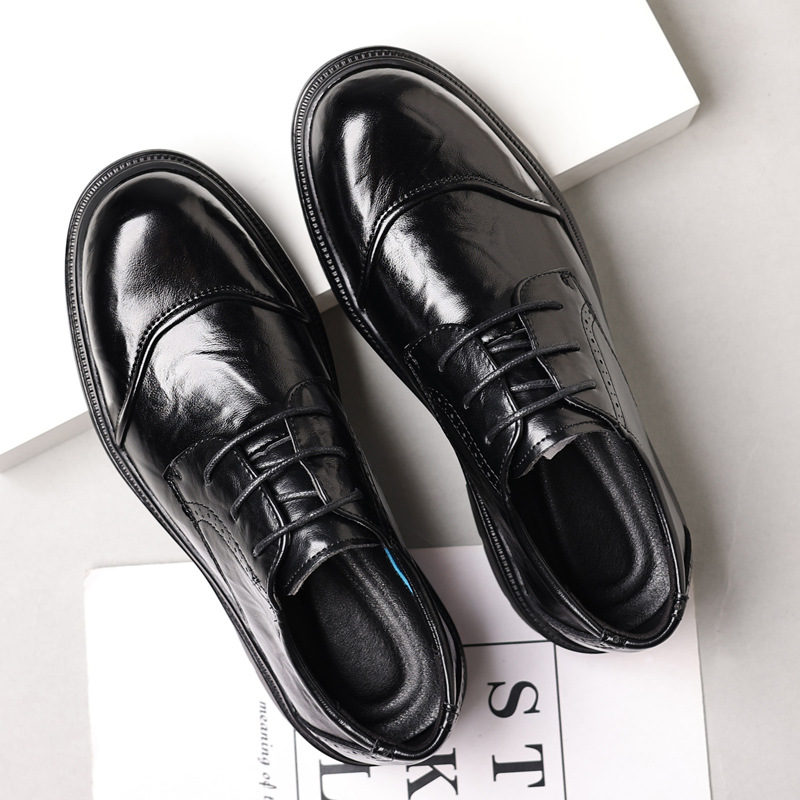 Men's leather shoes for casual – Men Formal Wear Dress recenzja i cena