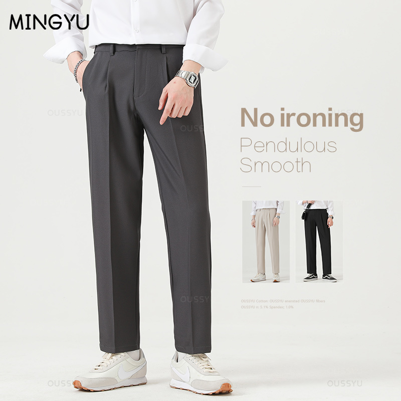 Brand Clothing Smooth Suit Pan – Men Formal Wear Set recenzja i cena