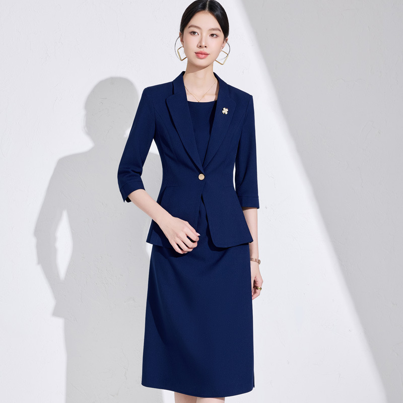 Women's suit dress set2025New  – Dress Pant Flat Front recenzja i cena