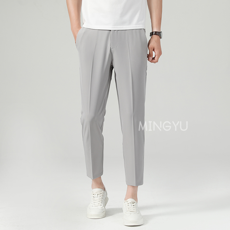 New Summer Thin Suit Pants Men – Men Formal Wear Set recenzja i cena