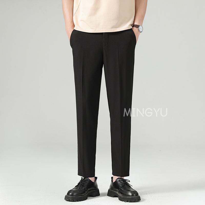 New Summer Thin Suit Pants Men – Men Formal Wear Set recenzja i cena