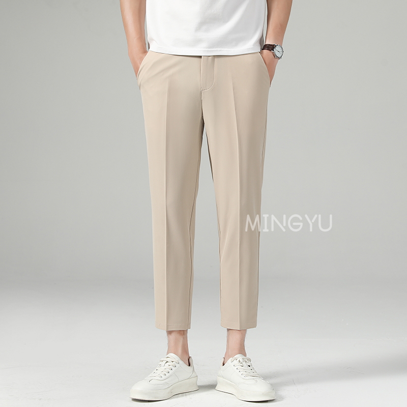 New Summer Thin Suit Pants Men – Men Formal Wear Set recenzja i cena