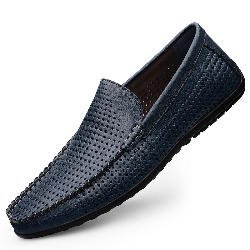 Men's Slip-On Perforated Drivi – Men Formal Wear Shoes recenzja i cena