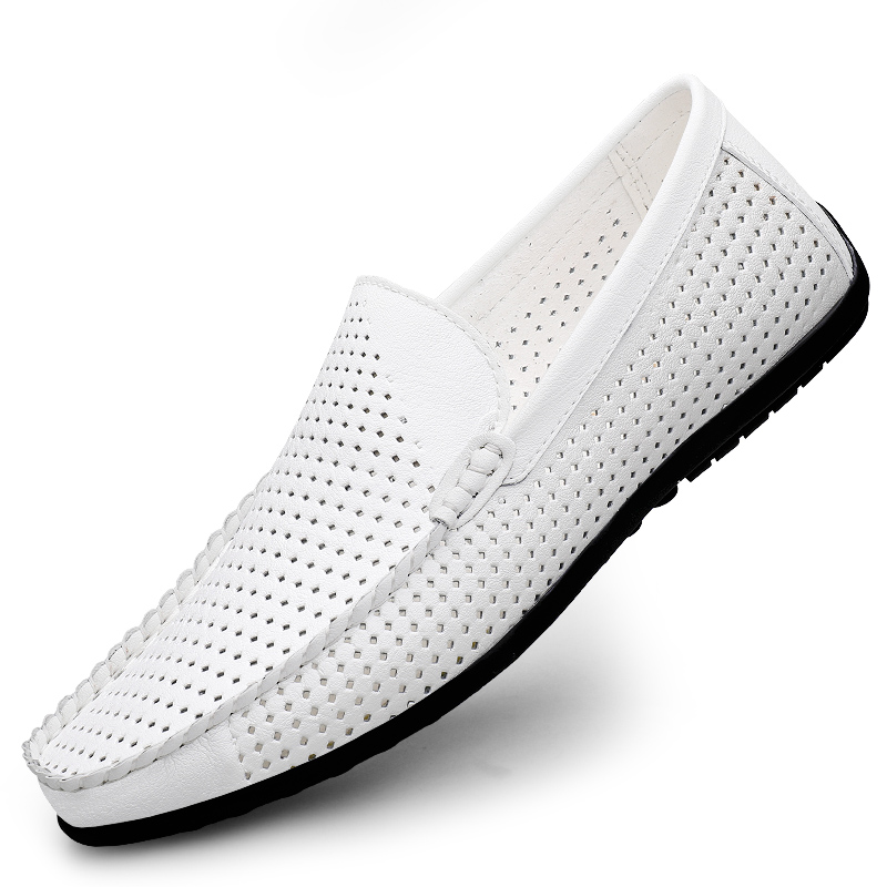 Men's Slip-On Perforated Drivi – Men Formal Wear Shoes recenzja i cena