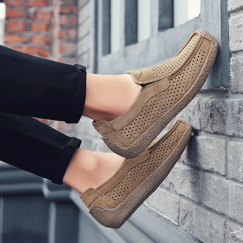 Men Loafers High-quality Slip  – Men Formal Wear Shoes recenzja i cena