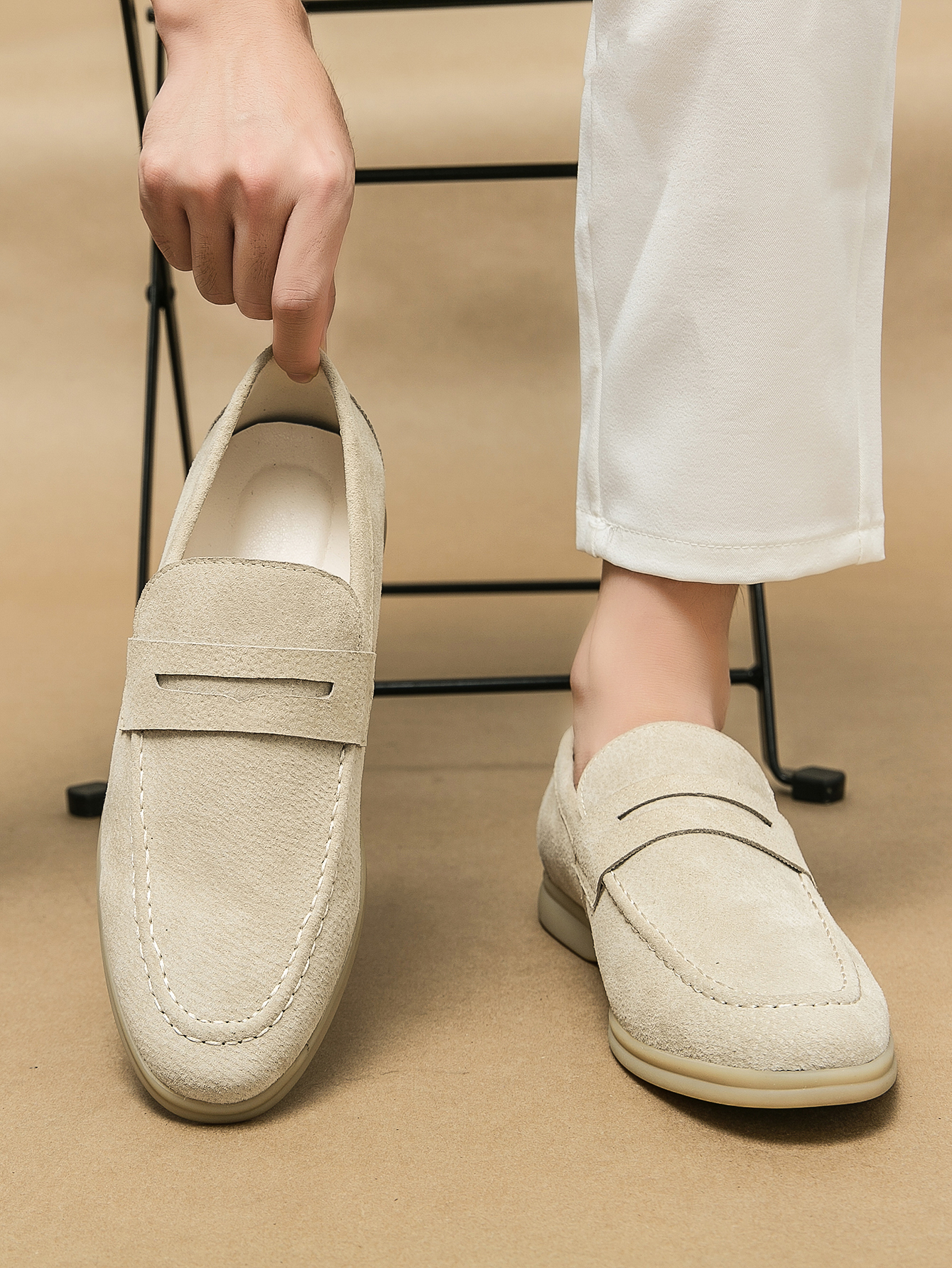Men's Luxury Brand Genuine Lea – Men Formal Wear Shoes recenzja i cena