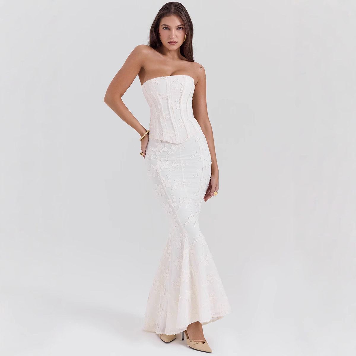 Fangokv Women's Sexy No Sleeve – Men Formal Wear Dress recenzja i cena