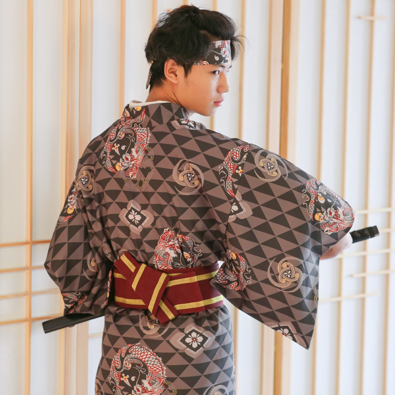 Asian Ethnic New Design Kimono – Traditional Japanese Men'S Formal Wear recenzja i cena