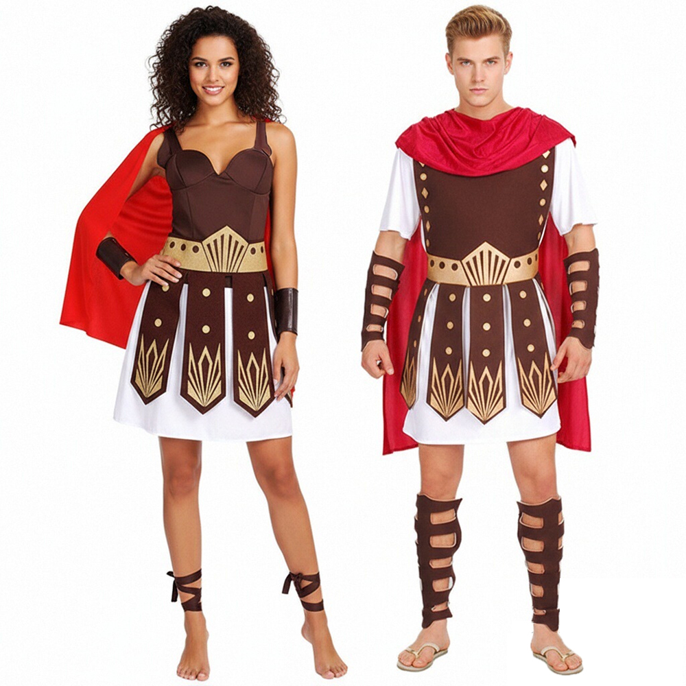 Adult Men Roman Warrior Gladia – Men Formal Wear Set recenzja i cena
