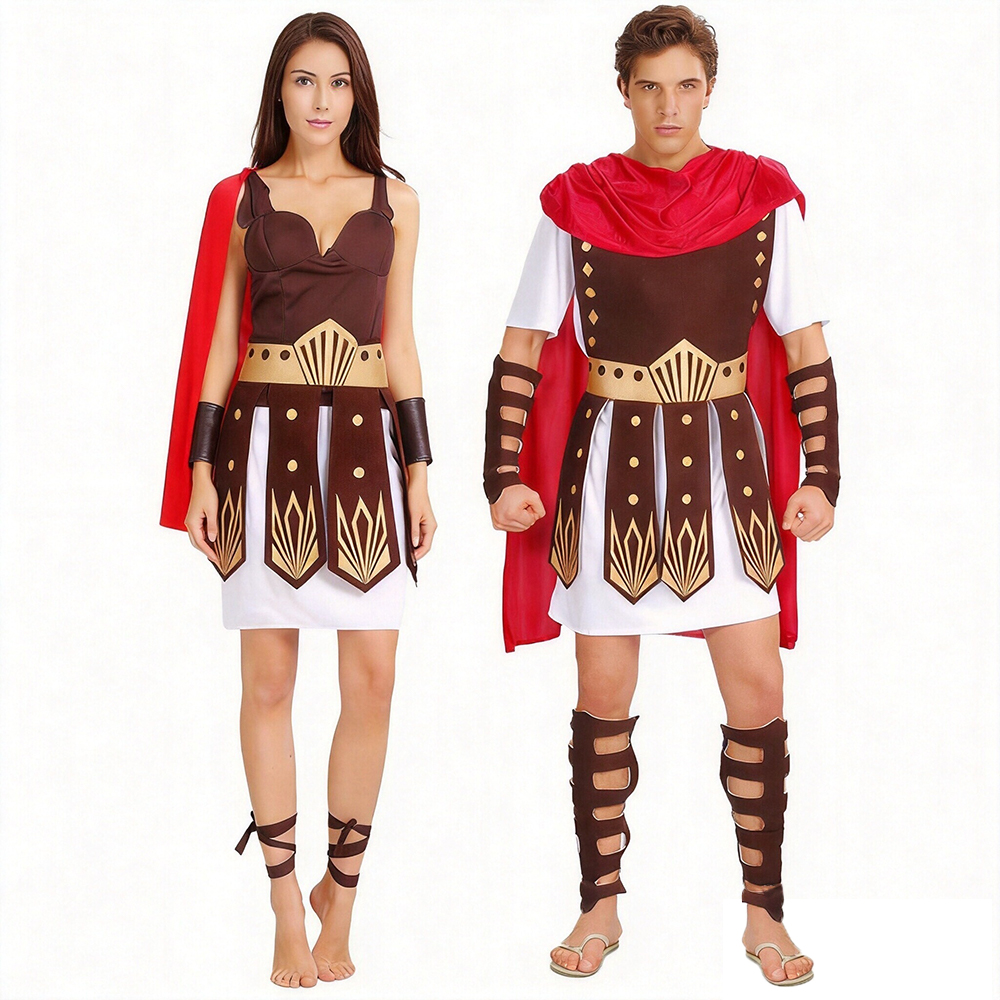 Adult Men Roman Warrior Gladia – Men Formal Wear Set recenzja i cena