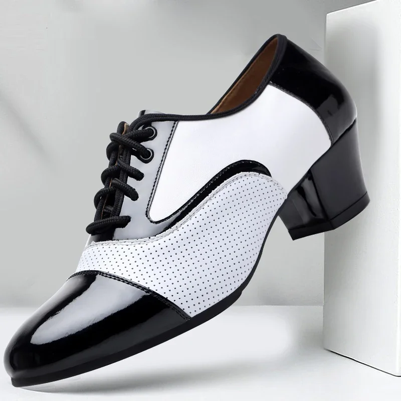 Modern Dance Shoes For Men Sof – Men Formal Wear Shoes recenzja i cena