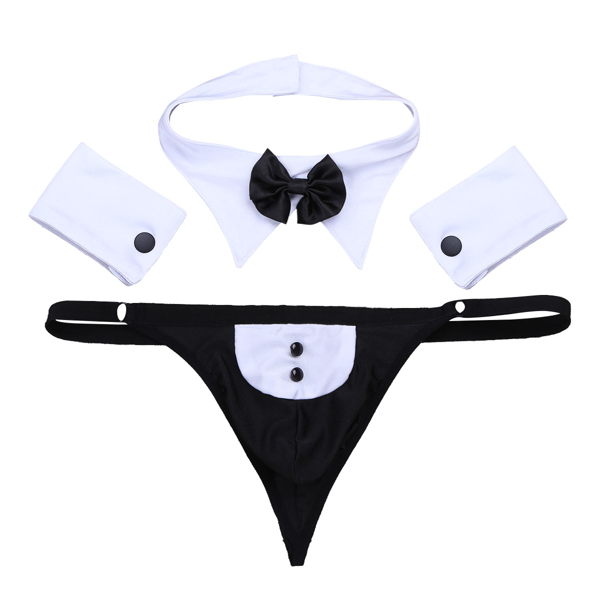 Men Cosplay Waiter Lingerie Se – Men Formal Wear Set recenzja i cena
