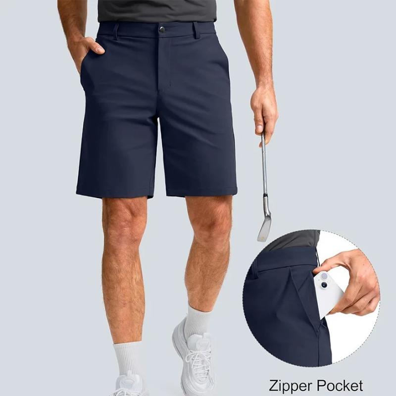 Summer Golf Shorts Men Stretch – Dress Pant Flat Front recenzja i cena