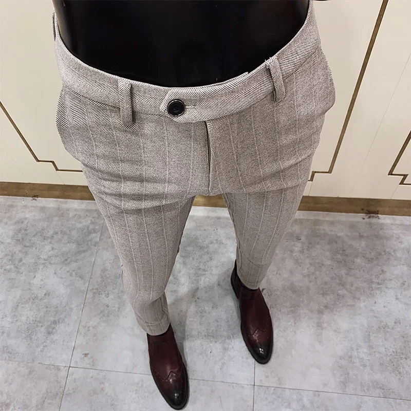 Autumn Winter Thickened Woolen – Men Formal Wear Dress recenzja i cena