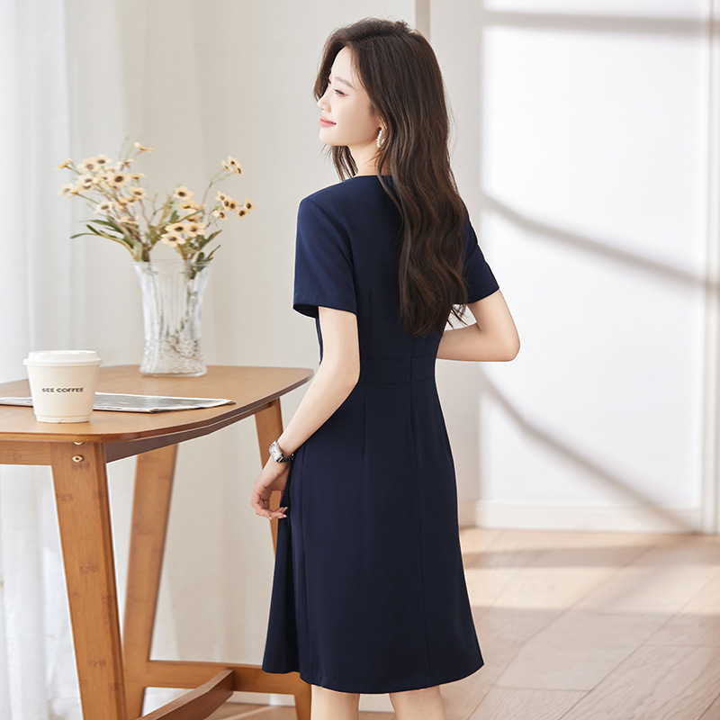 Summer NewVCollared Dress for  – Dress Pant Flat Front recenzja i cena