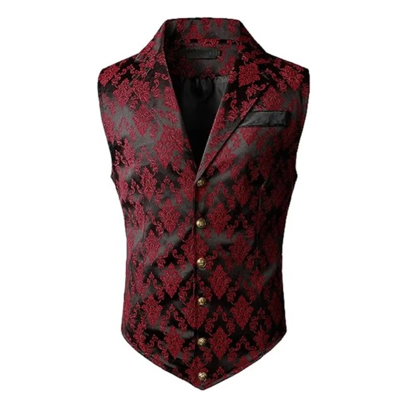 British Retro Slim Fit Vest Fa – Men'S Formal Wear Waistcoat recenzja i cena