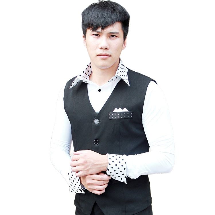Man Performance Black Latin Se – Men'S Formal Wear Waistcoat recenzja i cena