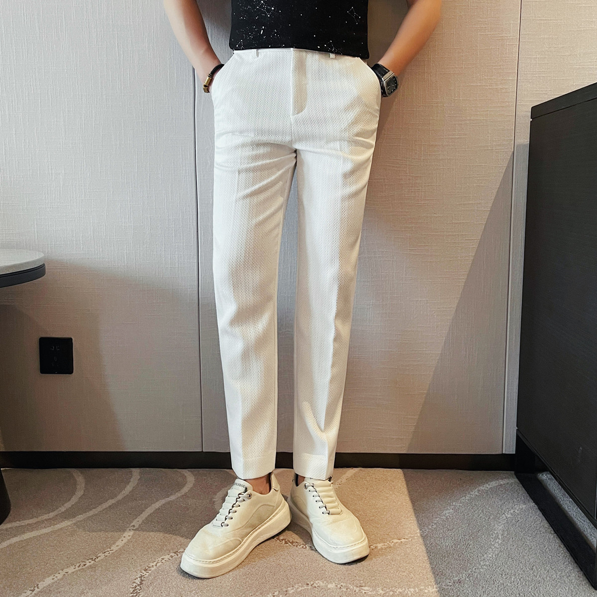 2025 Spring Summer New Men's T – Men Formal Wear Set recenzja i cena