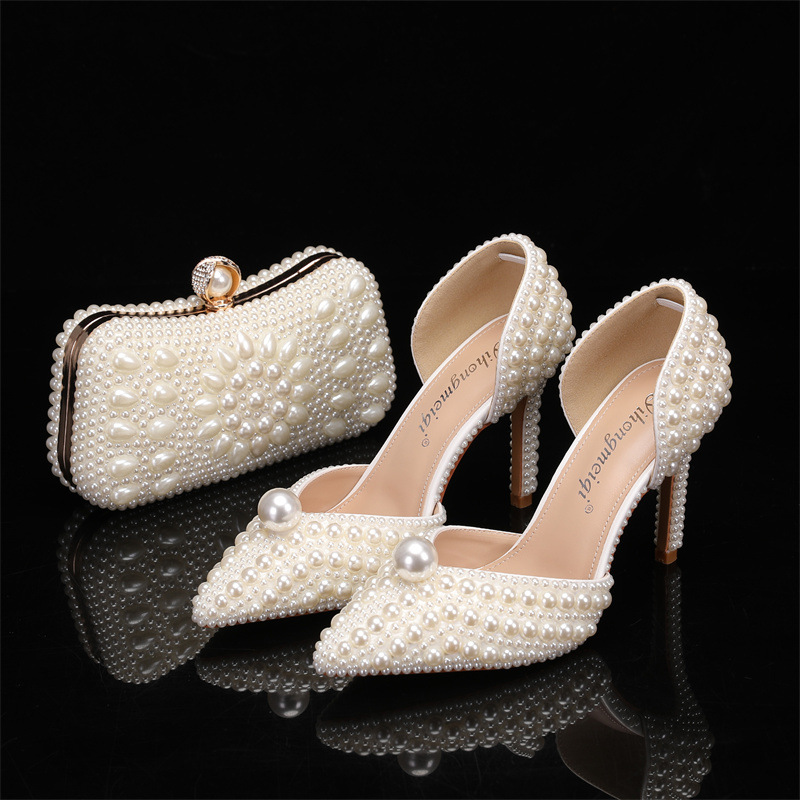 Bag and Shoe Set for Women Pea – Men Formal Wear Shoes recenzja i cena