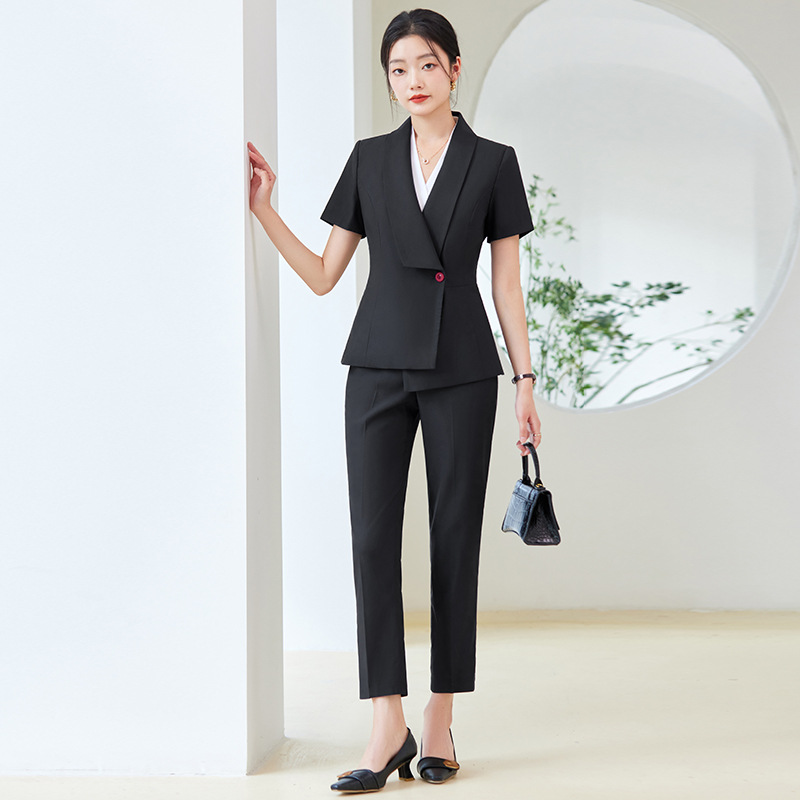 2025Summer New Short Sleeve Su – Dress Pant Flat Front recenzja i cena