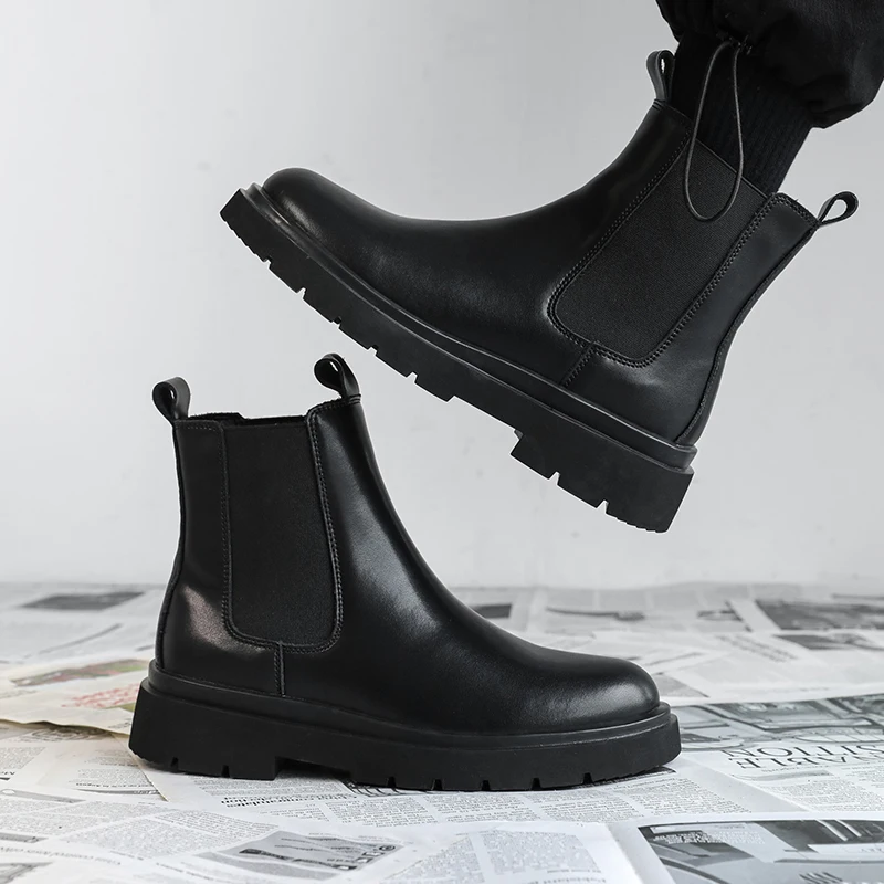 Men's Leather High-top Chelsea – Men'S Formal Wear Trends 2025 recenzja i cena