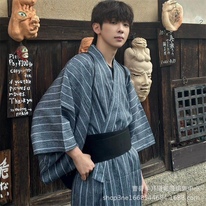 Men's Formal Kimono Robe Tradi – Traditional Japanese Men'S Formal Wear recenzja i cena