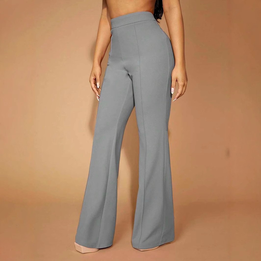 Summer Women's Pants High Wais – Dress Pant Flat Front recenzja i cena