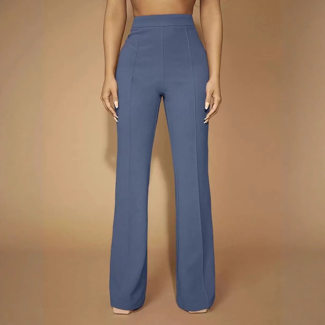 Summer Women's Pants High Wais – Dress Pant Flat Front recenzja i cena