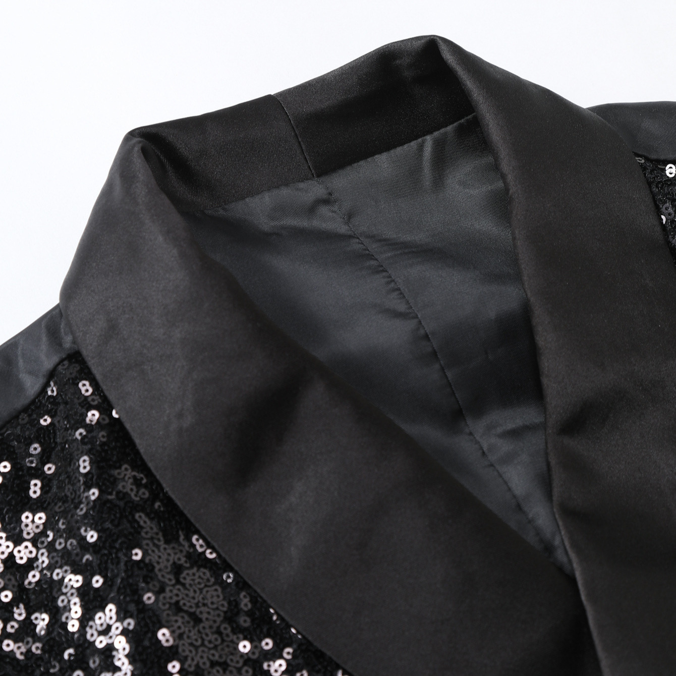New Men Black Sequin Double Br – Men'S Formal Wear Waistcoat recenzja i cena
