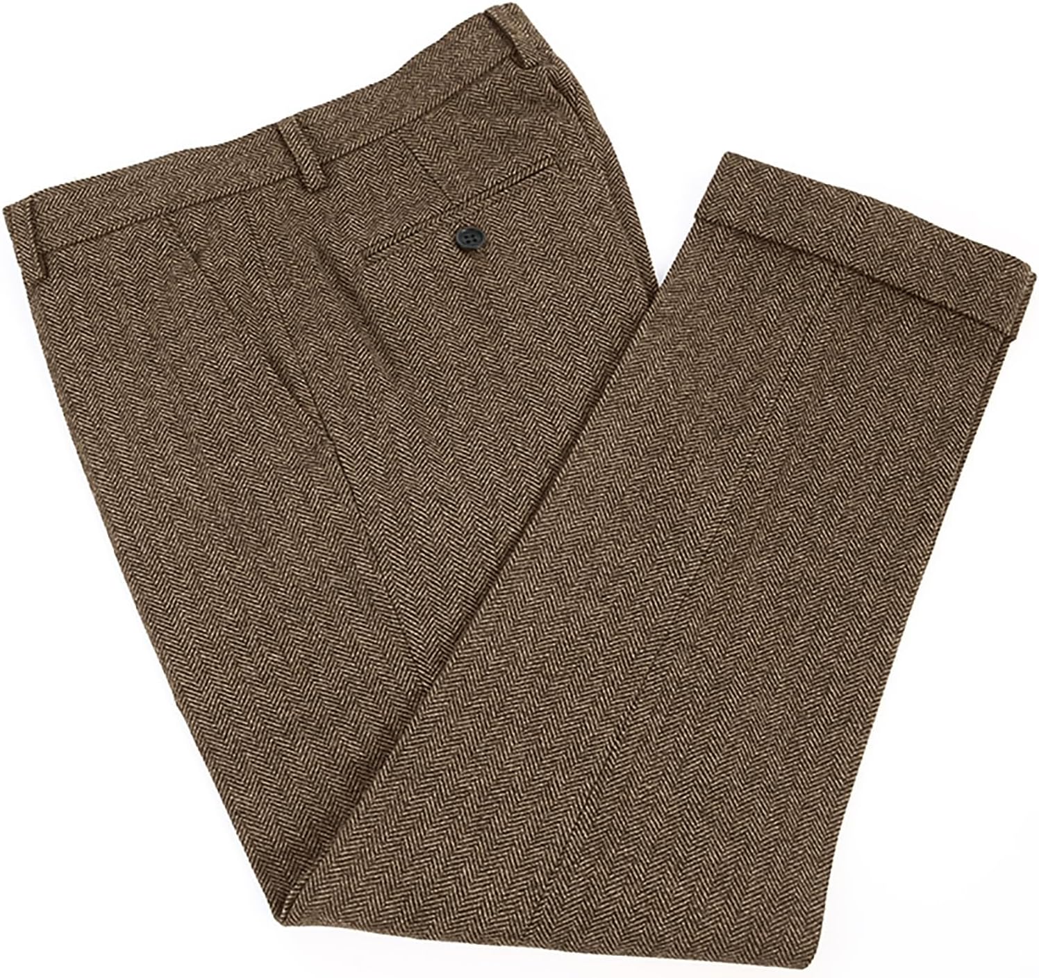 Herringbone Tweed Dress Pants  – Dress Pant Flat Front recenzja i cena