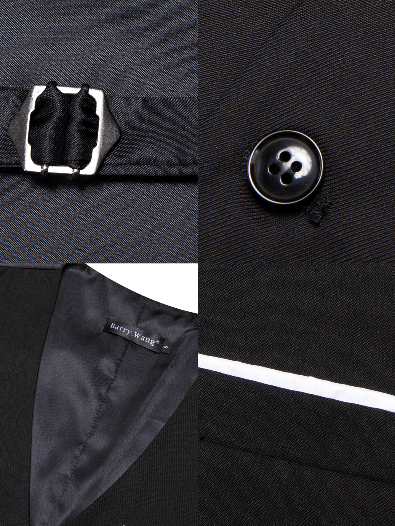 Men's Formal Suit Vest, Solid  – Men'S Formal Wear Waistcoat recenzja i cena