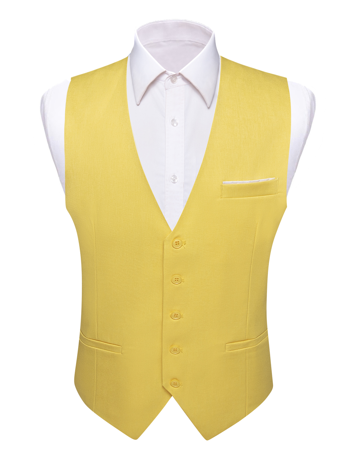 Men's Formal Suit Vest, Solid  – Men'S Formal Wear Waistcoat recenzja i cena