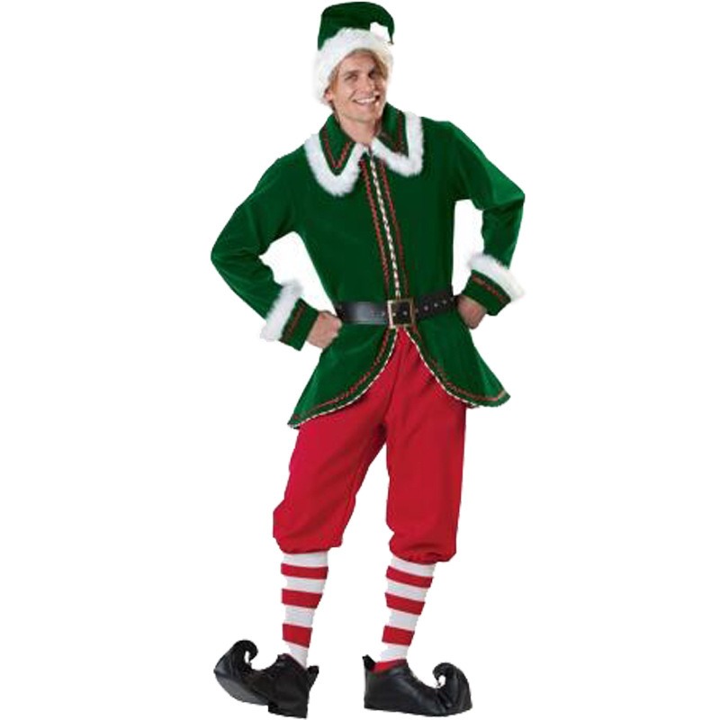 Santa Claus Costume Women Men  – Men Formal Wear Set recenzja i cena