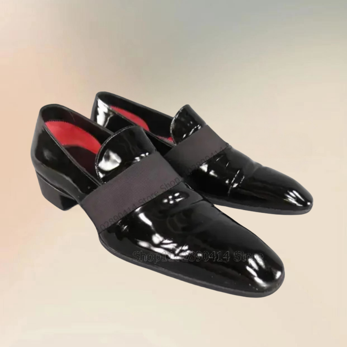 Black Patent Leather Riband De – Men Formal Wear Shoes recenzja i cena