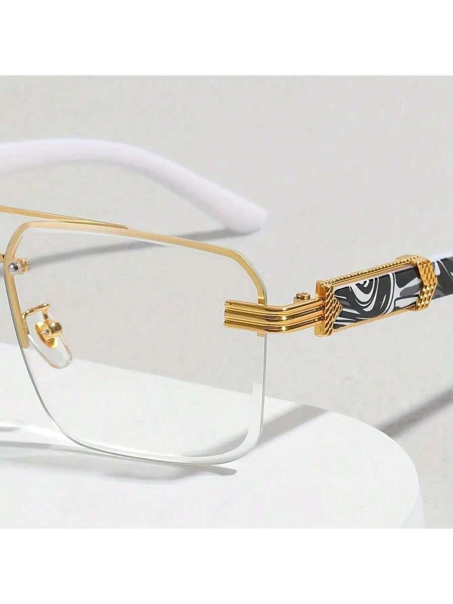 Mens Half-Frame Eyewear With T – Men'S Formal Wear Accessories recenzja i cena