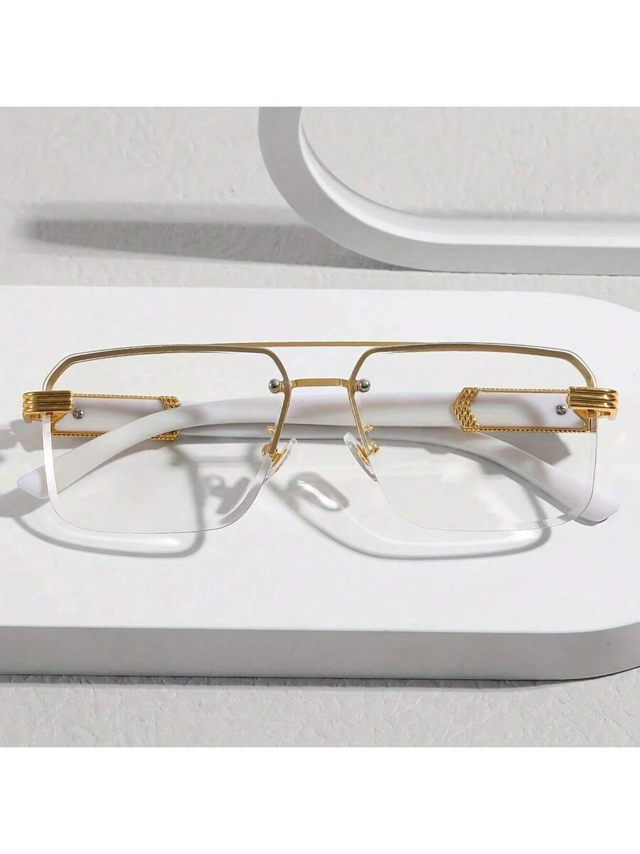 Mens Half-Frame Eyewear With T – Men'S Formal Wear Accessories recenzja i cena