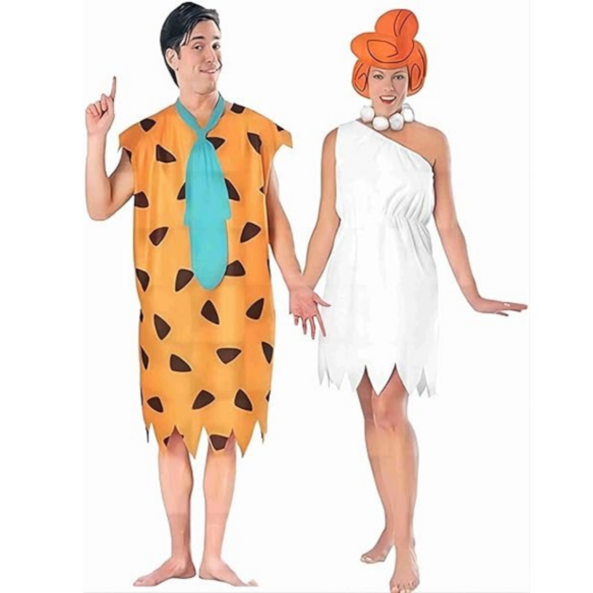 Adult  Fred and Wilma Hominid  – Men Formal Wear Set recenzja i cena