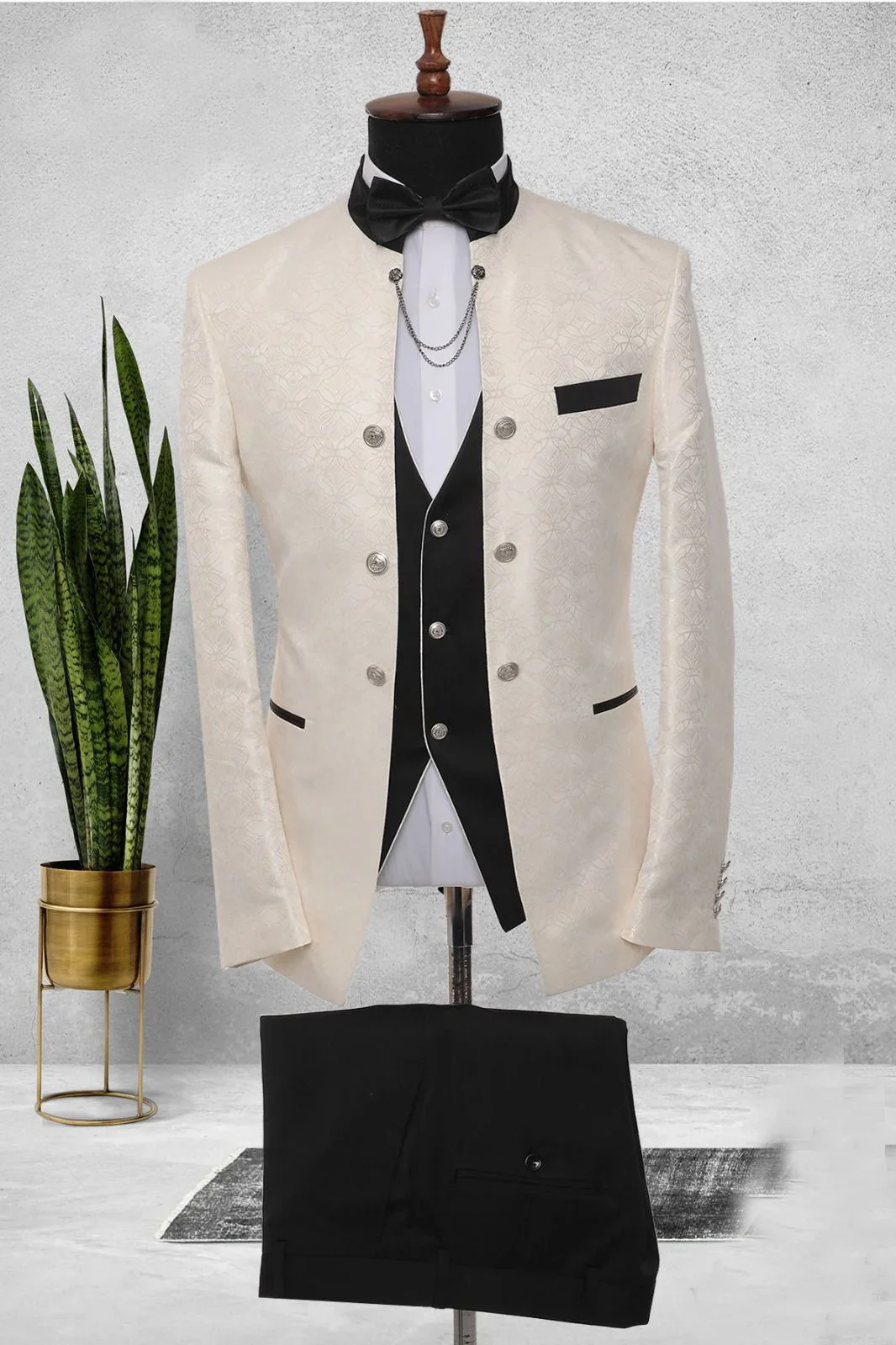 Floral Suits For Men Formal We – Men'S Formal Wear Waistcoat recenzja i cena
