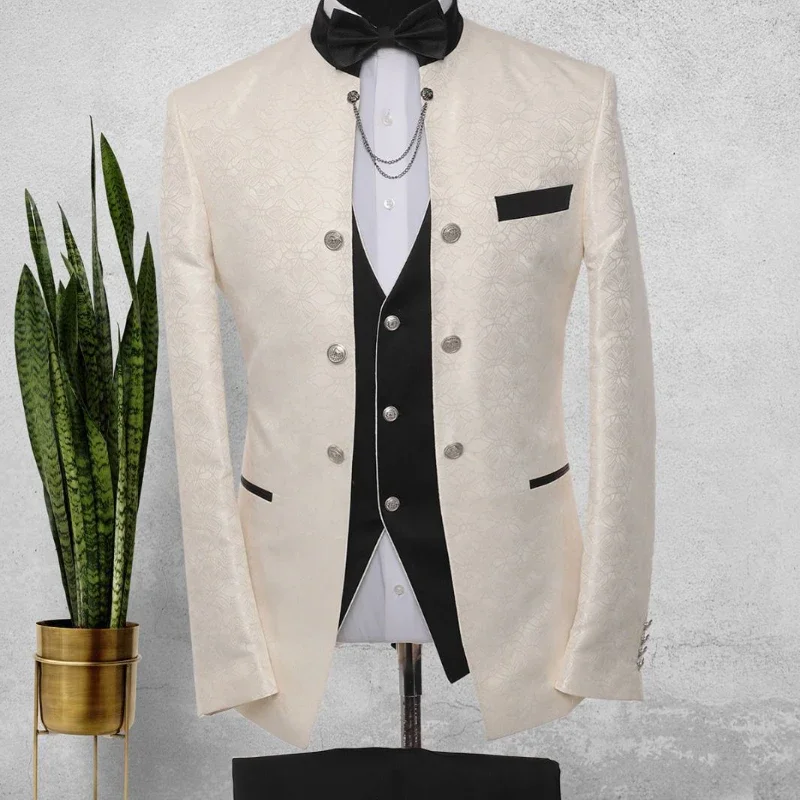 Floral Suits For Men Formal We – Men'S Formal Wear Waistcoat recenzja i cena