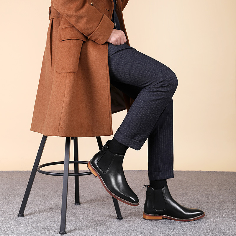 Desai Winter New Dress Chelsea – Men Formal Wear Shoes recenzja i cena