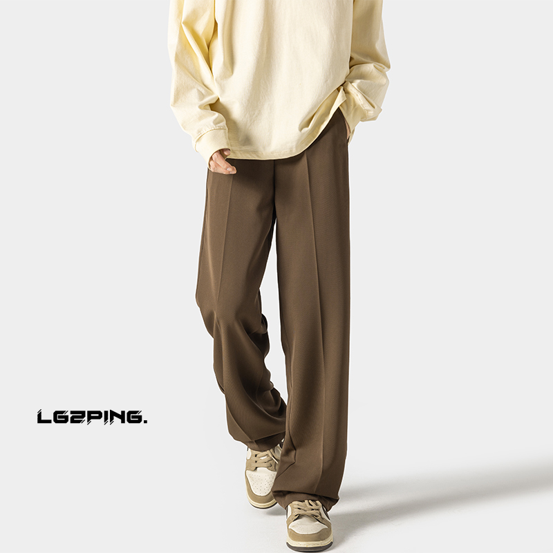 Brown Black Suit Pants Men Fas – Men'S Formal Wear Accessories recenzja i cena