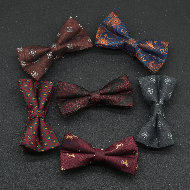 Bow tie men wedding double gro – Men Formal Wear Dress recenzja i cena