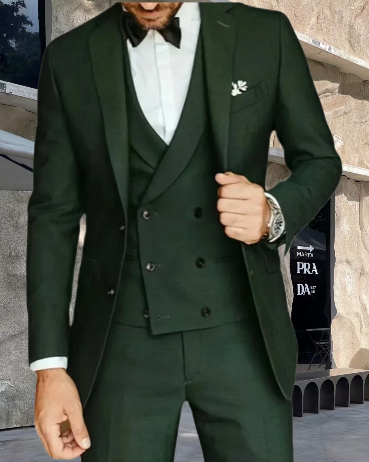 Men's Solid Color Tuxedo Suits – Men'S Formal Wear Waistcoat recenzja i cena