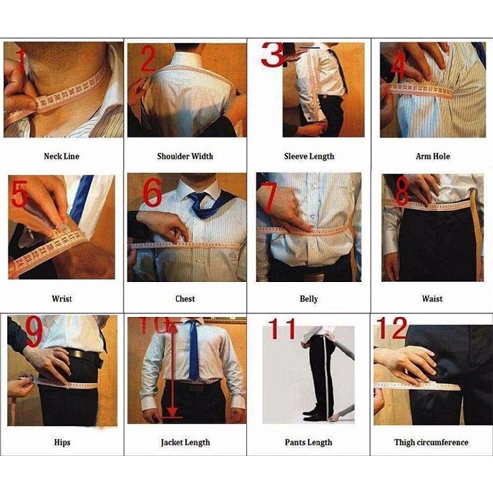 Customized 3 Pieces Suits Men  – Men Formal Wear Dress recenzja i cena