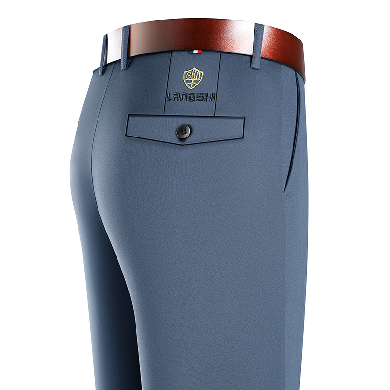 Mens Business Casual Pants Str – Men Formal Wear Set recenzja i cena
