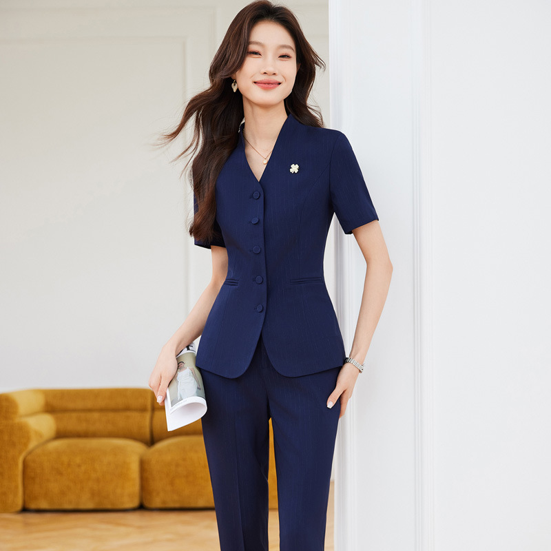 Professional women's summer su – Dress Pant Flat Front recenzja i cena