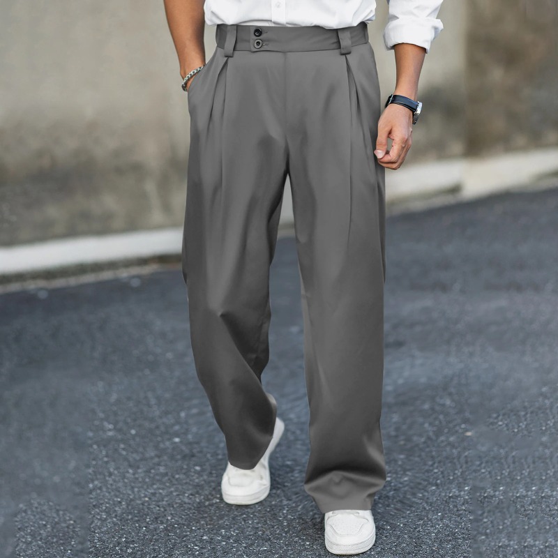 Men’s Wide Leg Dress Pants Hig – Dress Pant Flat Front recenzja i cena